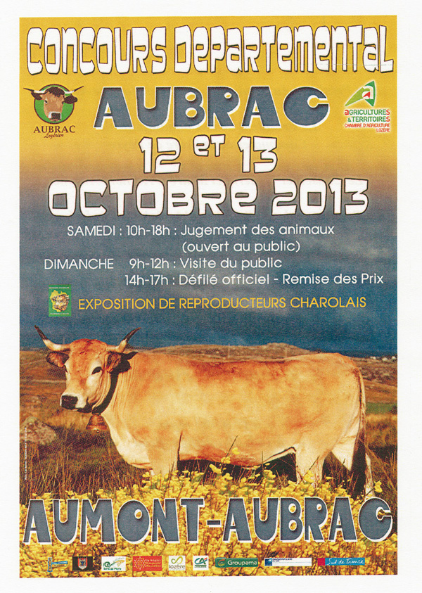 Concours départemental Aubrac 2013